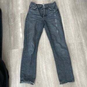 Agolde straight leg jeans